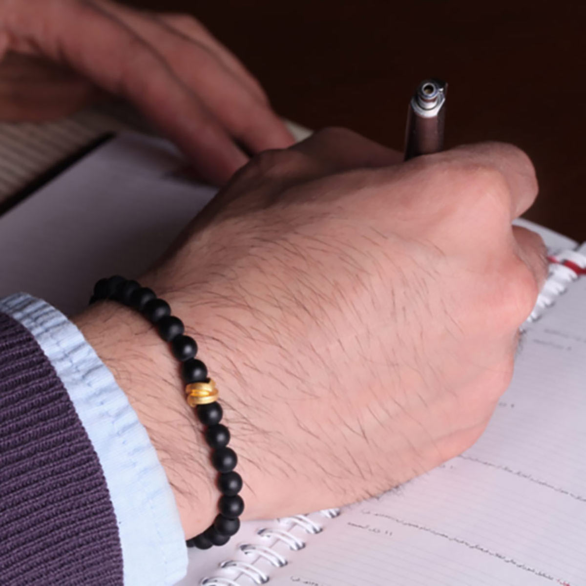 دستبند سنگی  کد BSH009