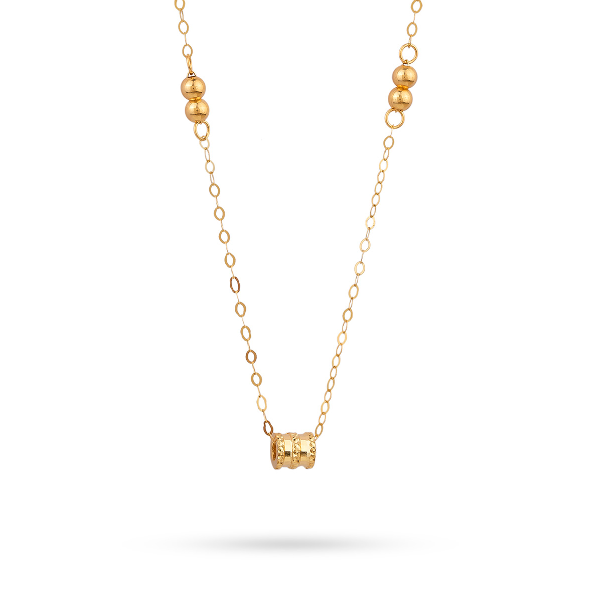 گردنبند گوی استوانه کد NMR529