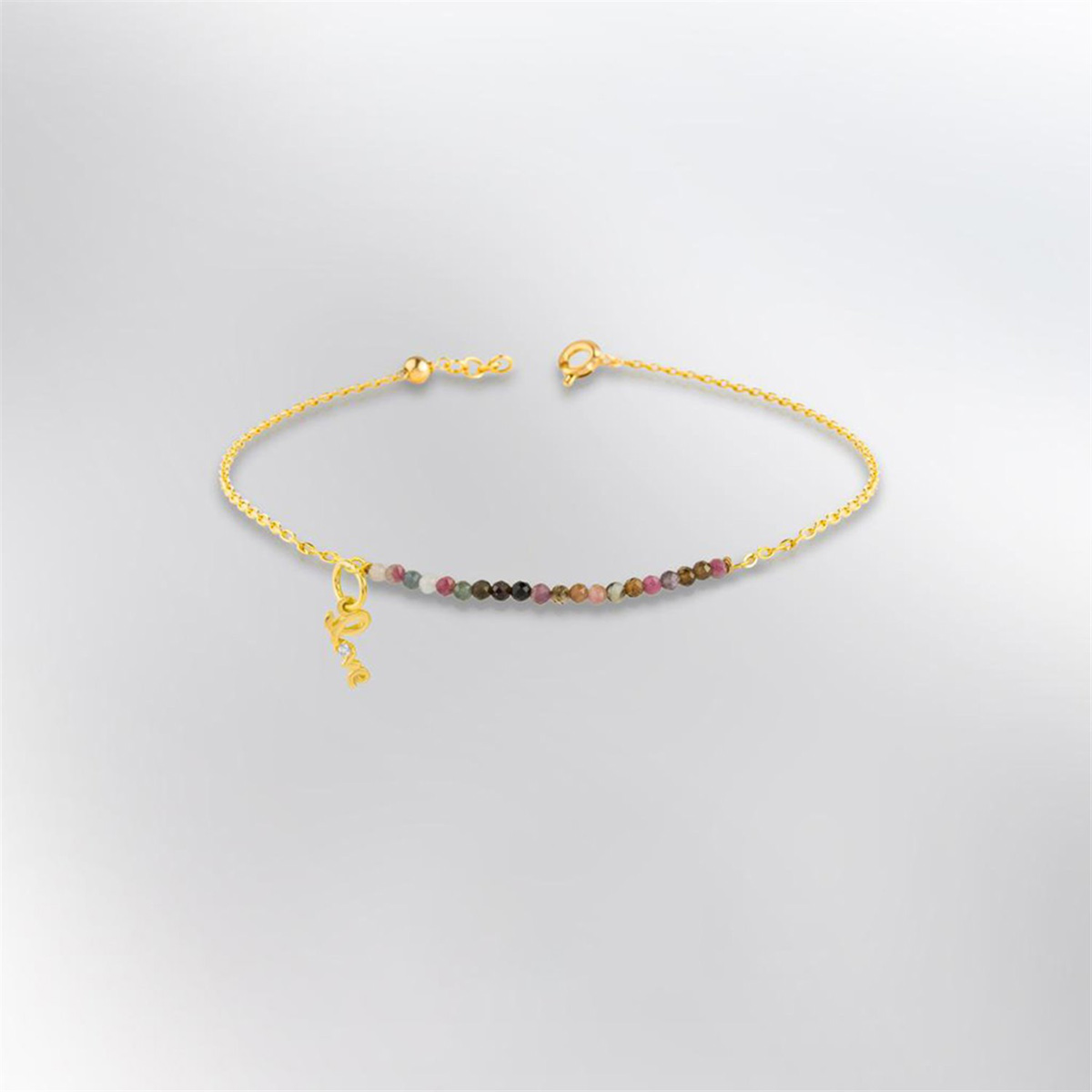 دستبند زنجير طلا  کد BT067