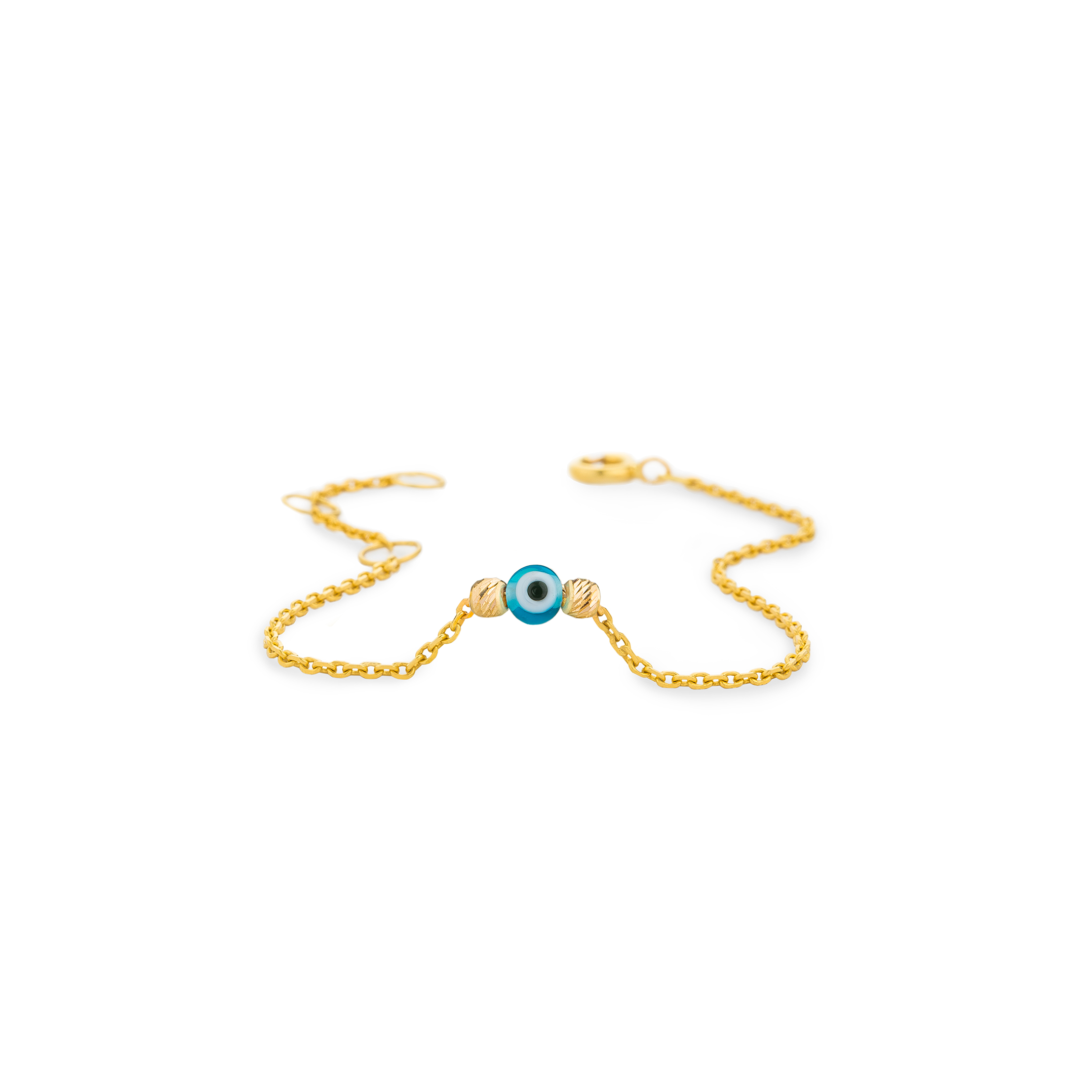 دستبند زنجير طلا  کد RSB-1278