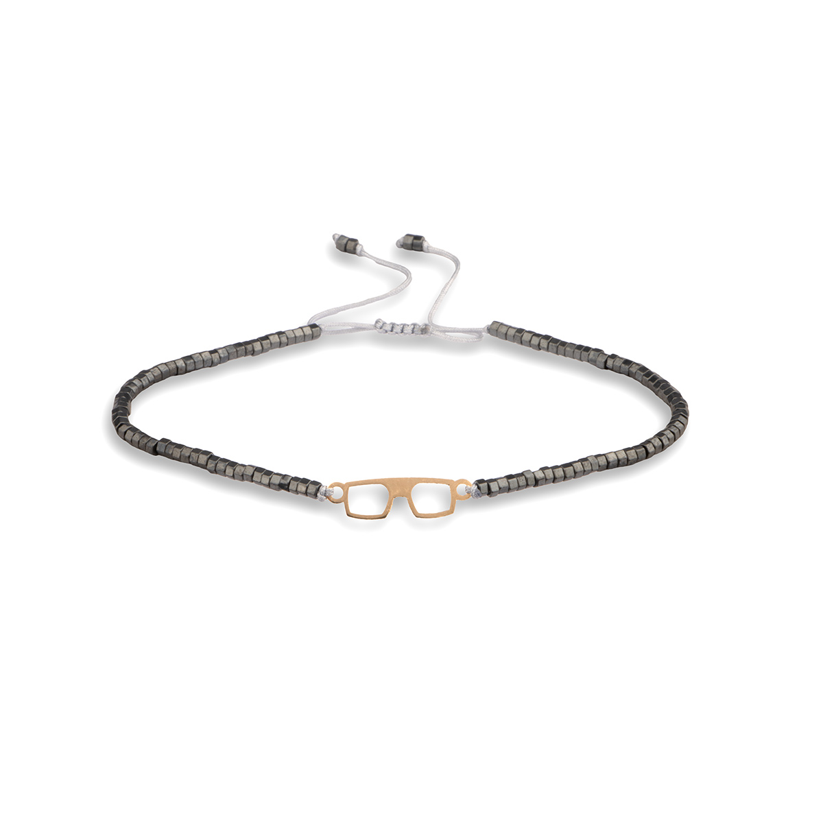 دستبند سنگی عینک لیزری کد LMB060