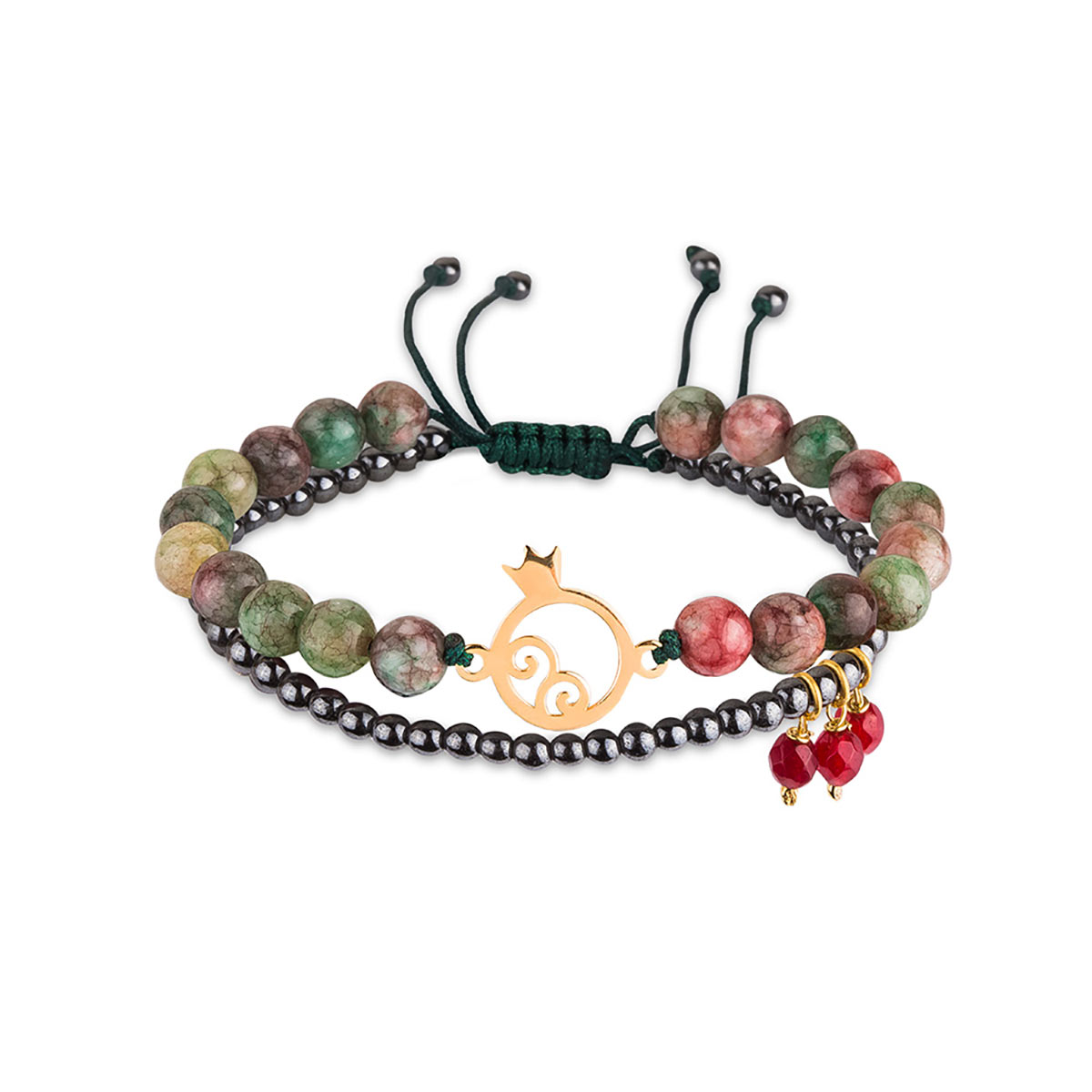 دستبند سنگی  کد BSH033