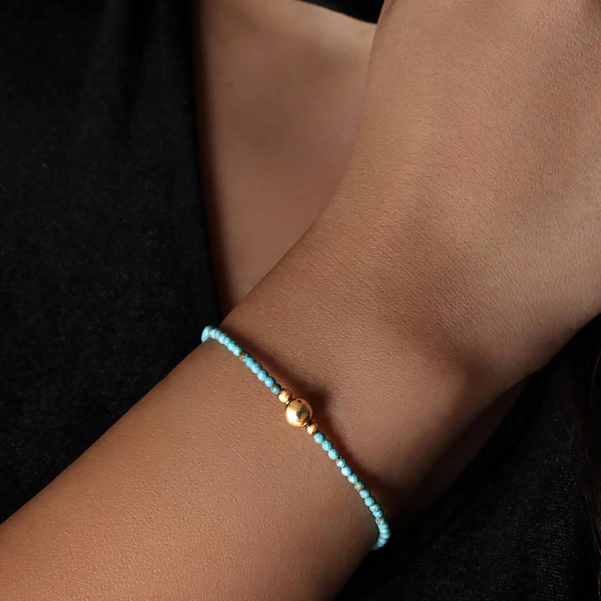 دستبند سنگی  کد BT065