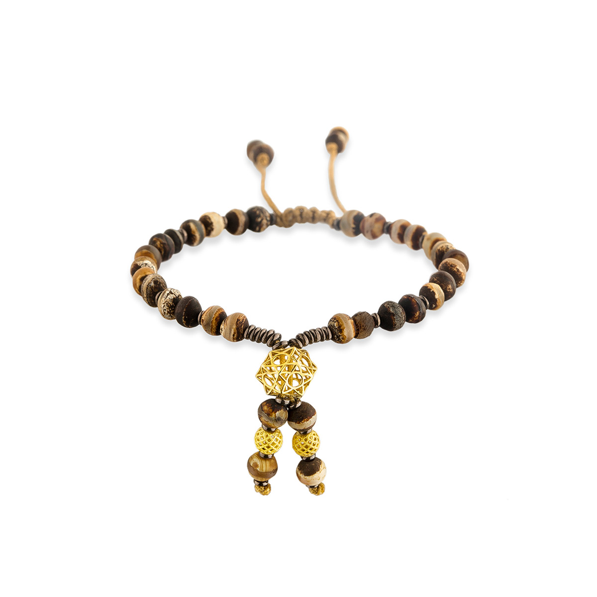 دستبند سنگی  کد BSH072