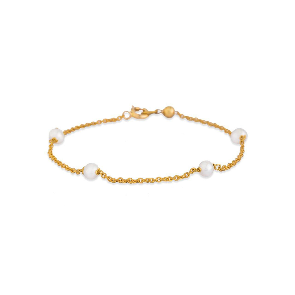 دستبند زنجير طلا  کد BT005