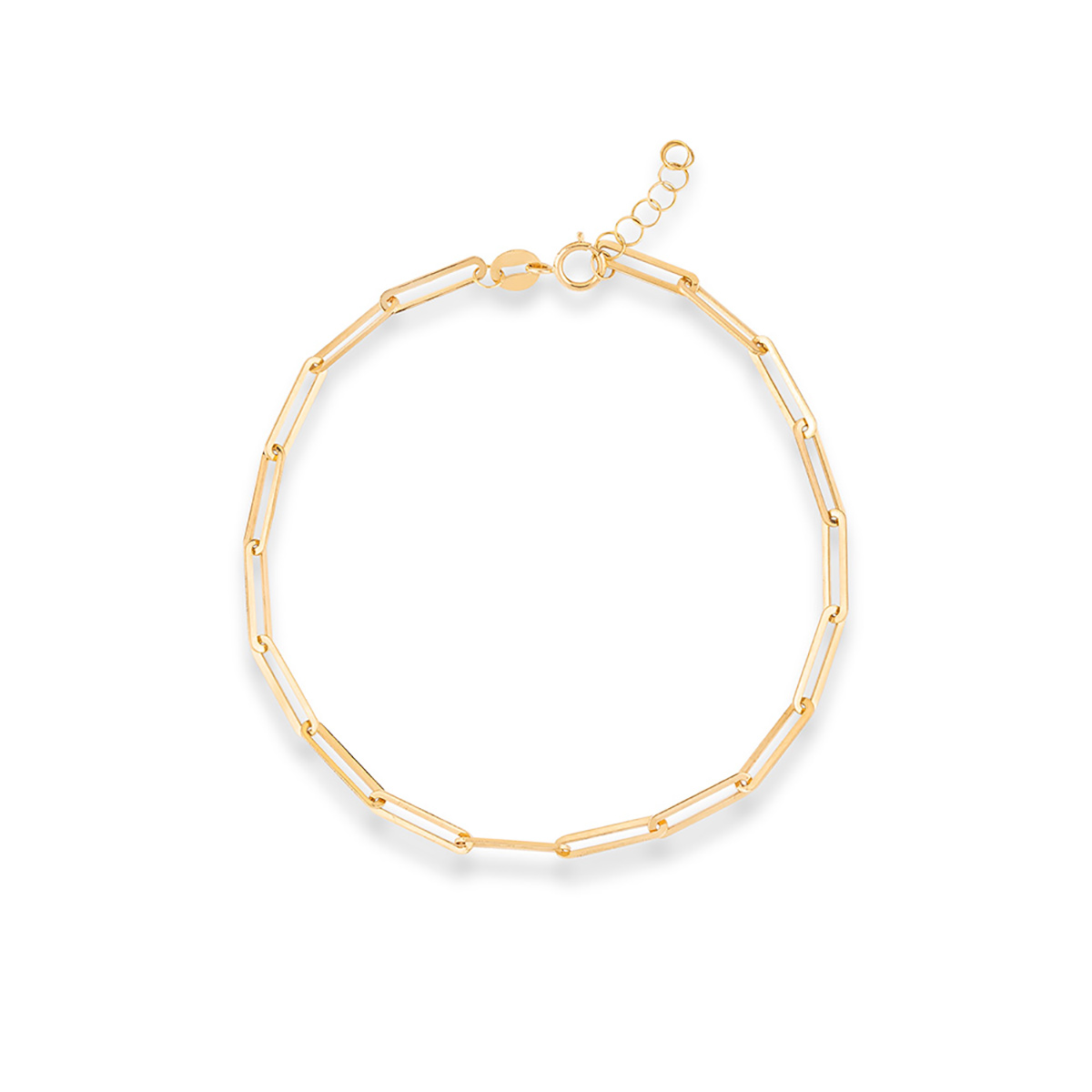 دستبند زنجير طلا  کد BMOH149