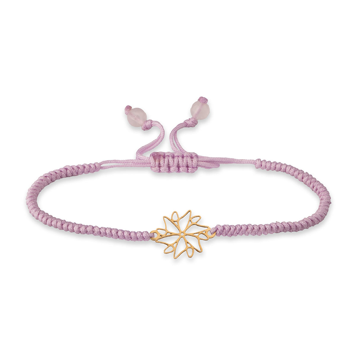 دستبند سنگی گل لیزری کد LMB075