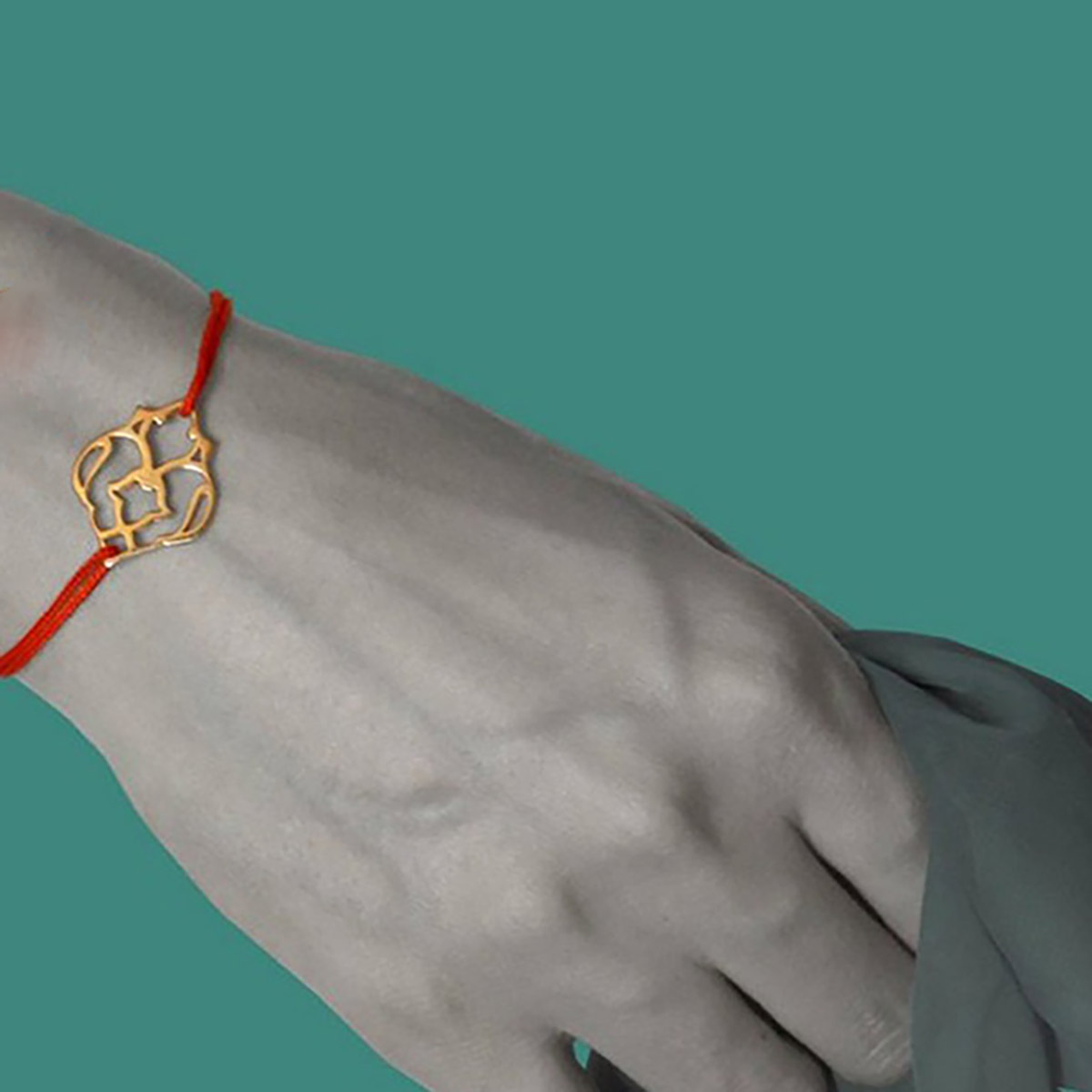 دستبند نخی  کد BM107