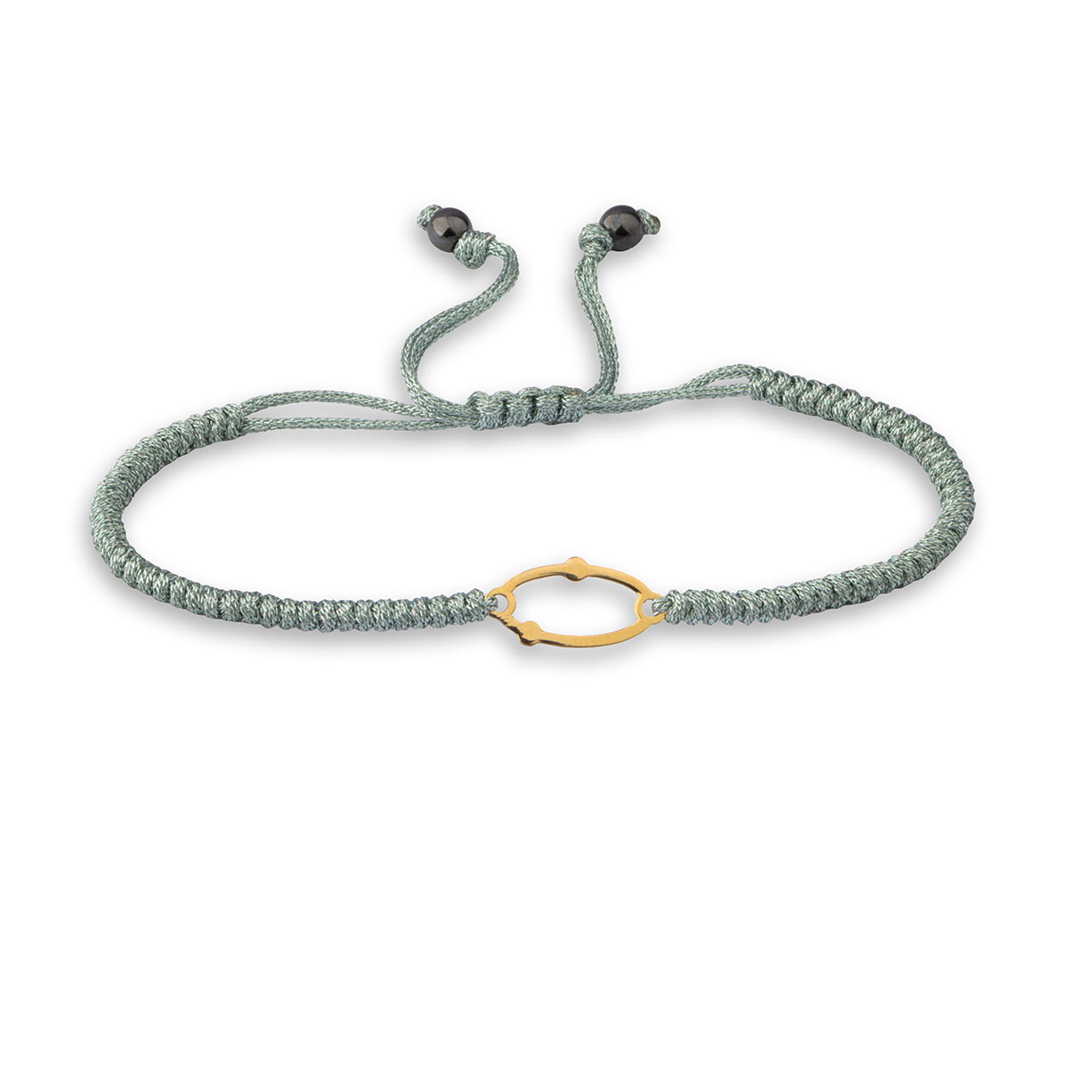 دستبند سنگی قاب توپ دار لیزری کد LMB095