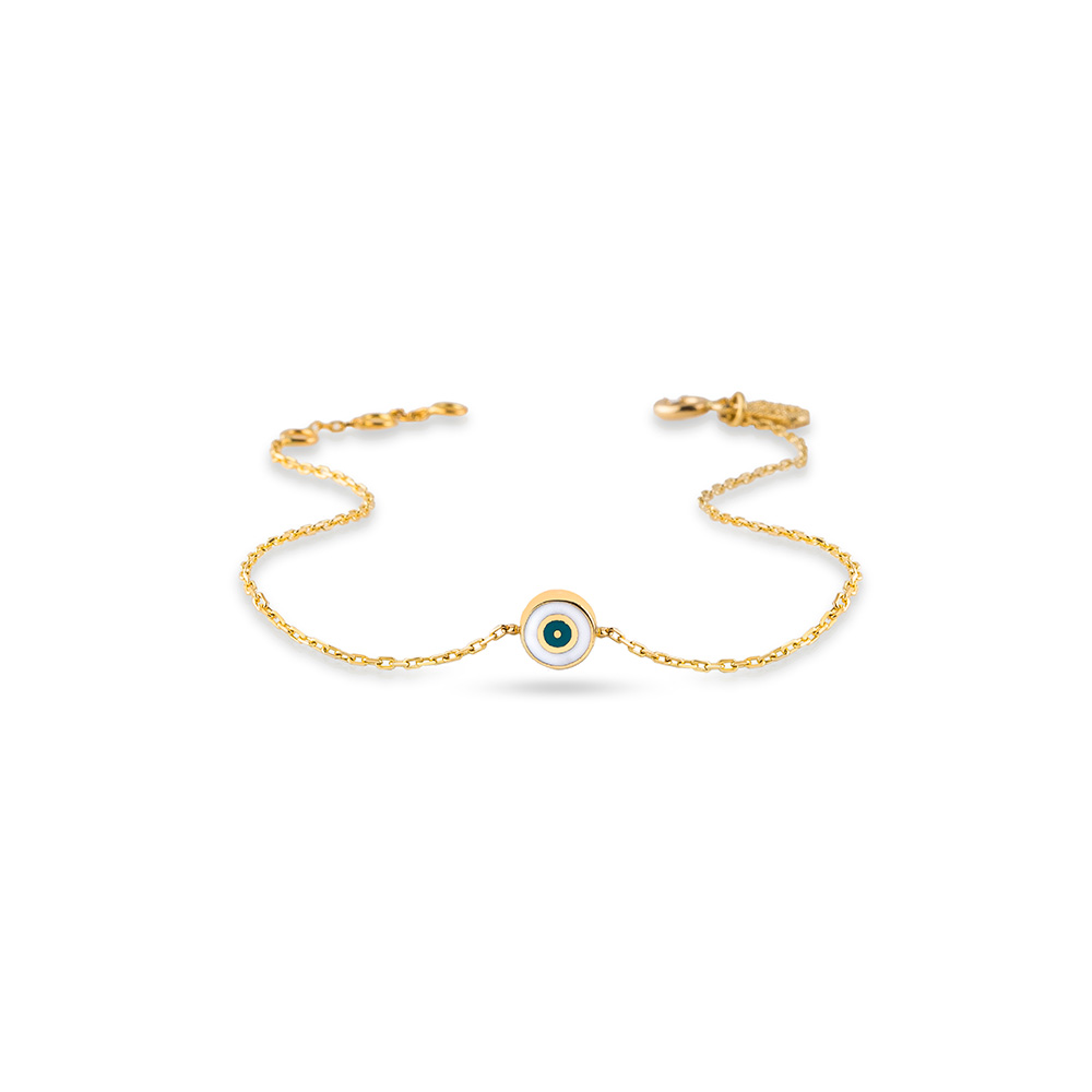 دستبند زنجير طلا  کد RSB-1212