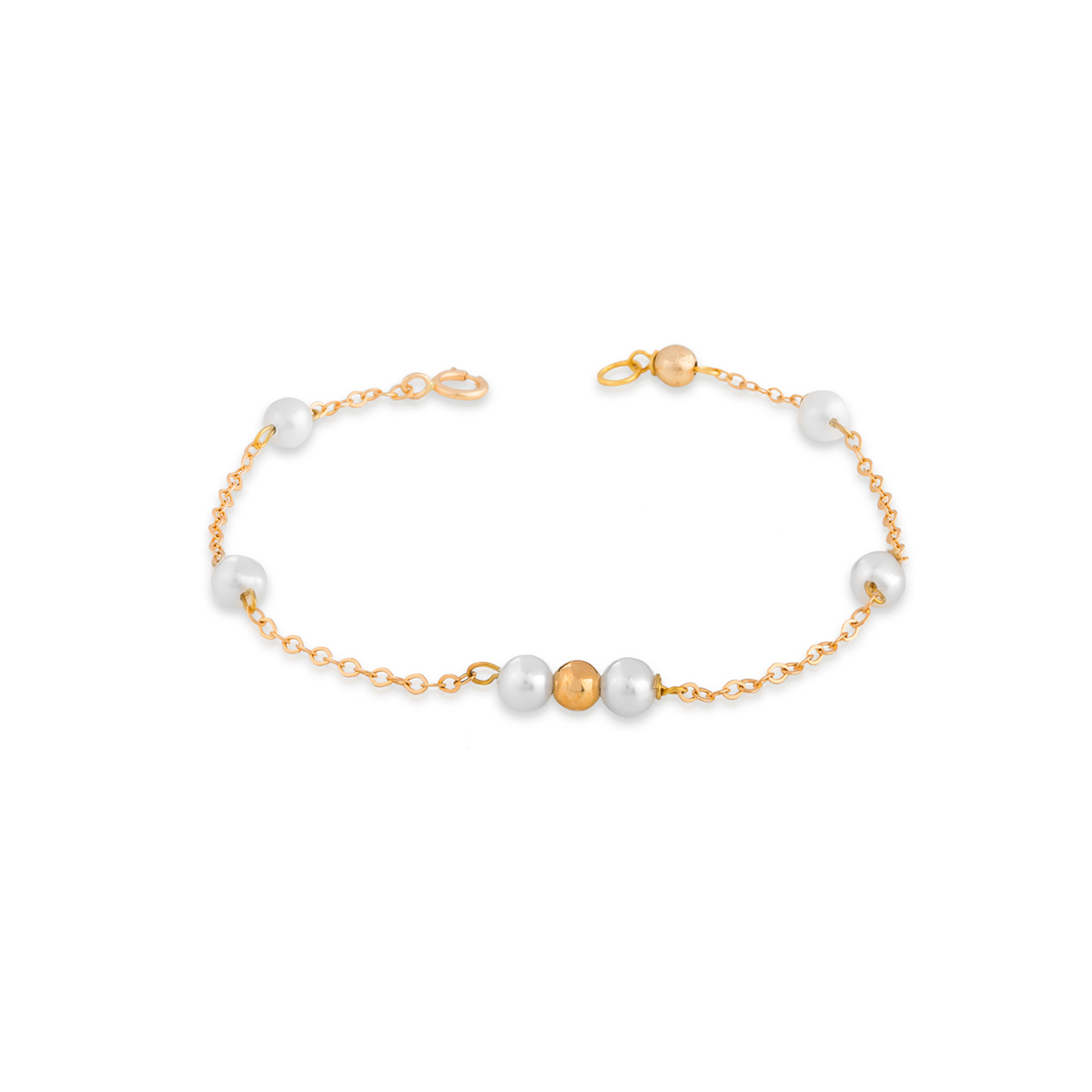 دستبند زنجير طلا  کد BT059