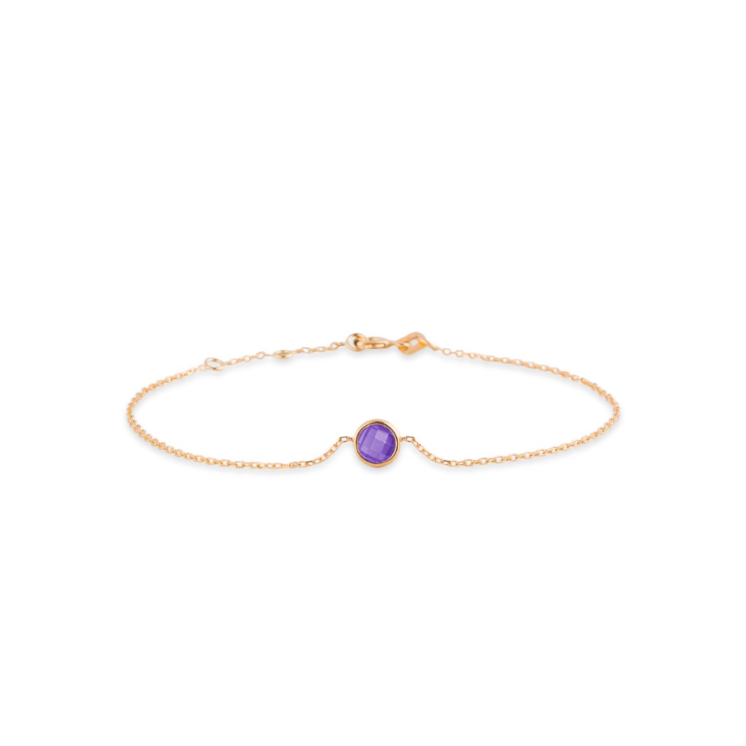 دستبند زنجير طلا  کد RSB-1385