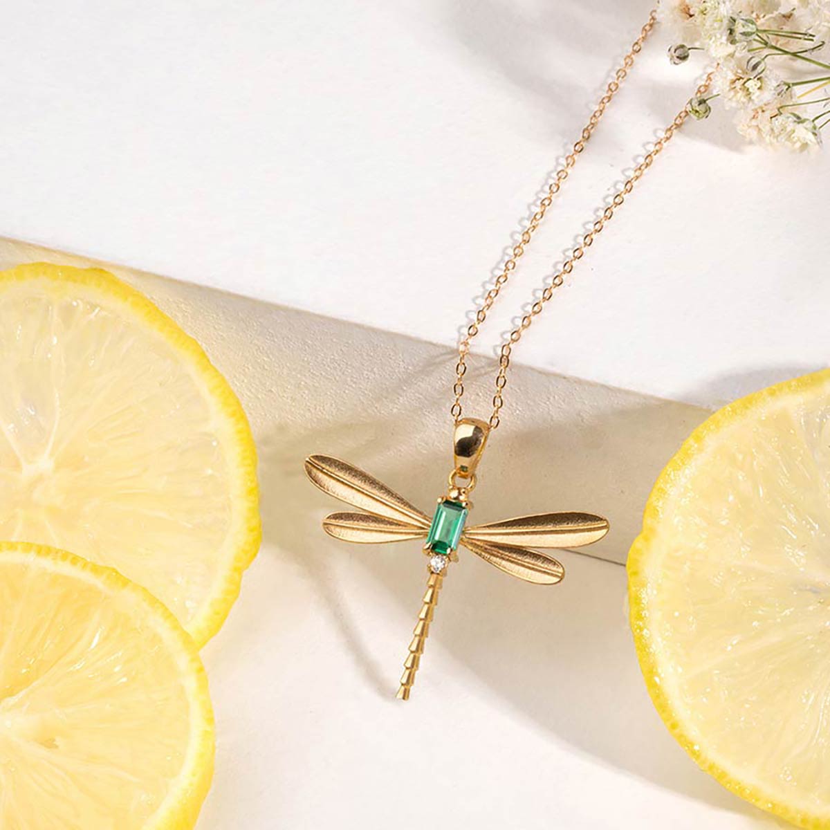 آویز سنجاقک سنگ کد NM513