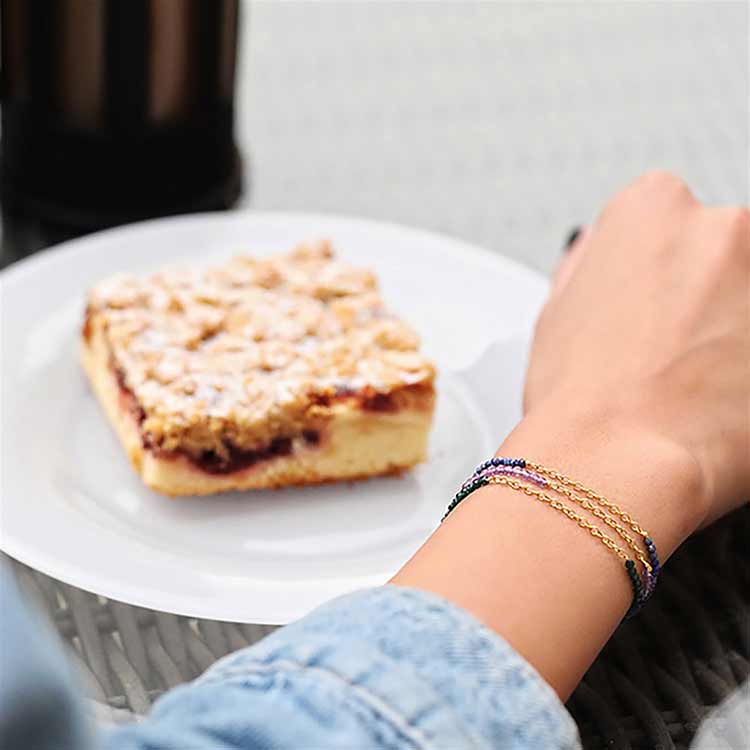 دستبند سنگی  کد BT042