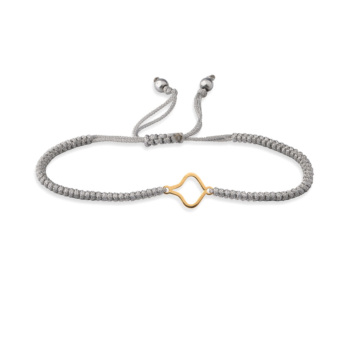 دستبند سنگی بیضی تو خالی لیزری کد LMB090