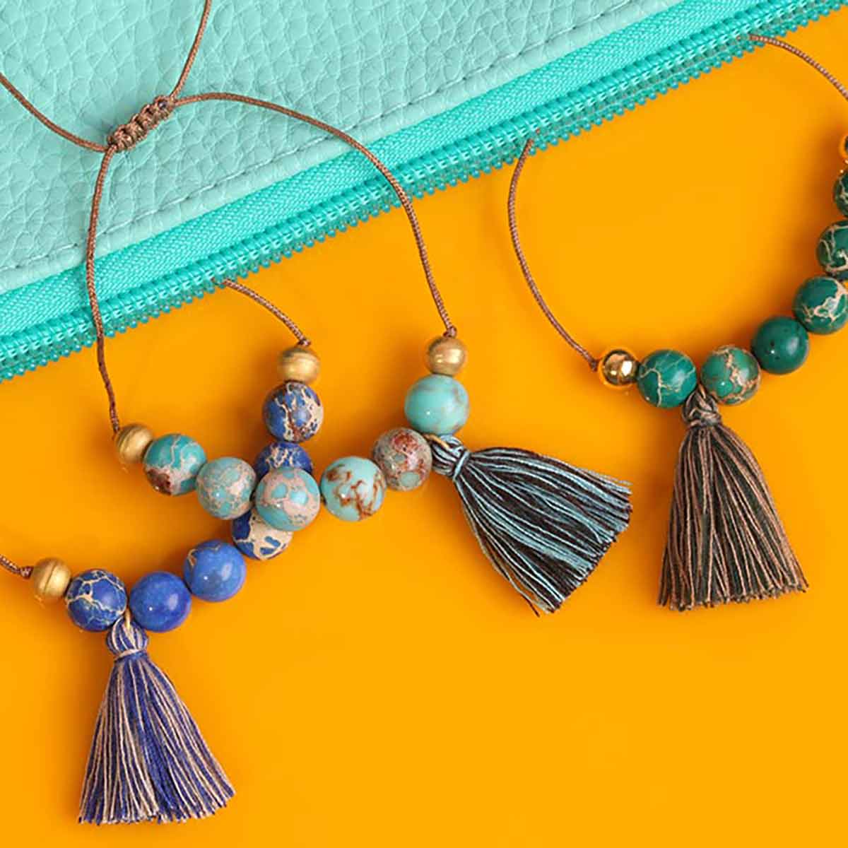 دستبند سنگی  کد BSH025