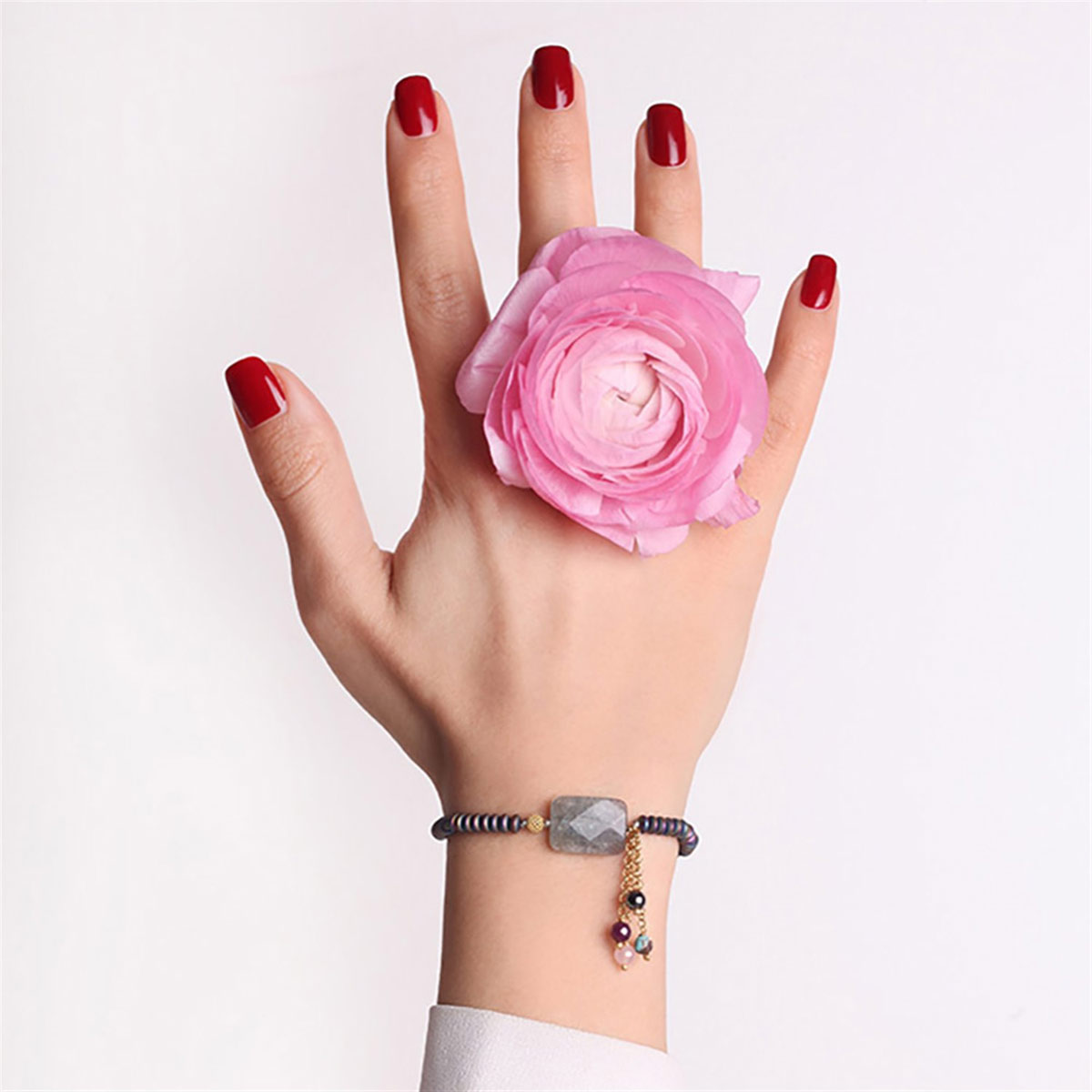 دستبند سنگی  کد BSH050