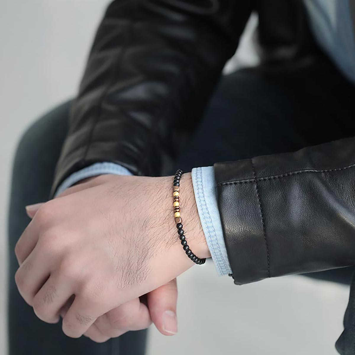 دستبند سنگی  کد BSH212