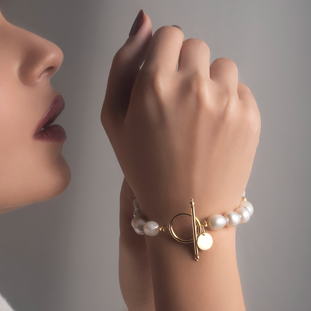 دستبند سنگی  کد BT108