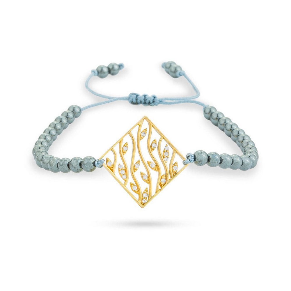 دستبند سنگی  کد BSH003