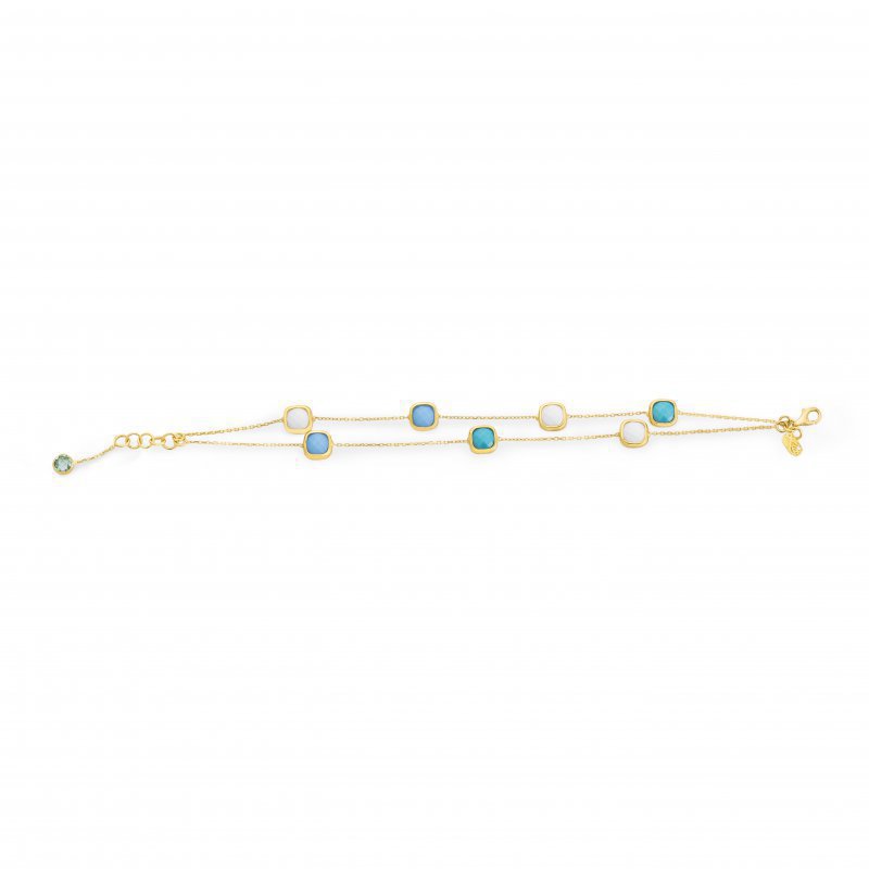 دستبند زنجير طلا  کد MRCB-16