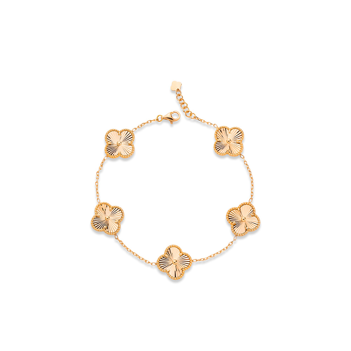 دستبند زنجير طلا  کد BM381