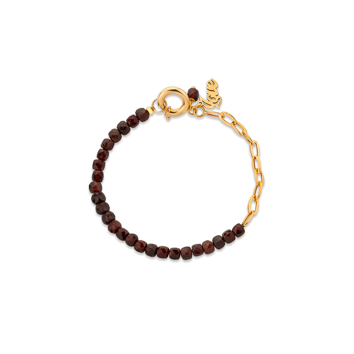 دستبند زنجير طلا  کد BT124