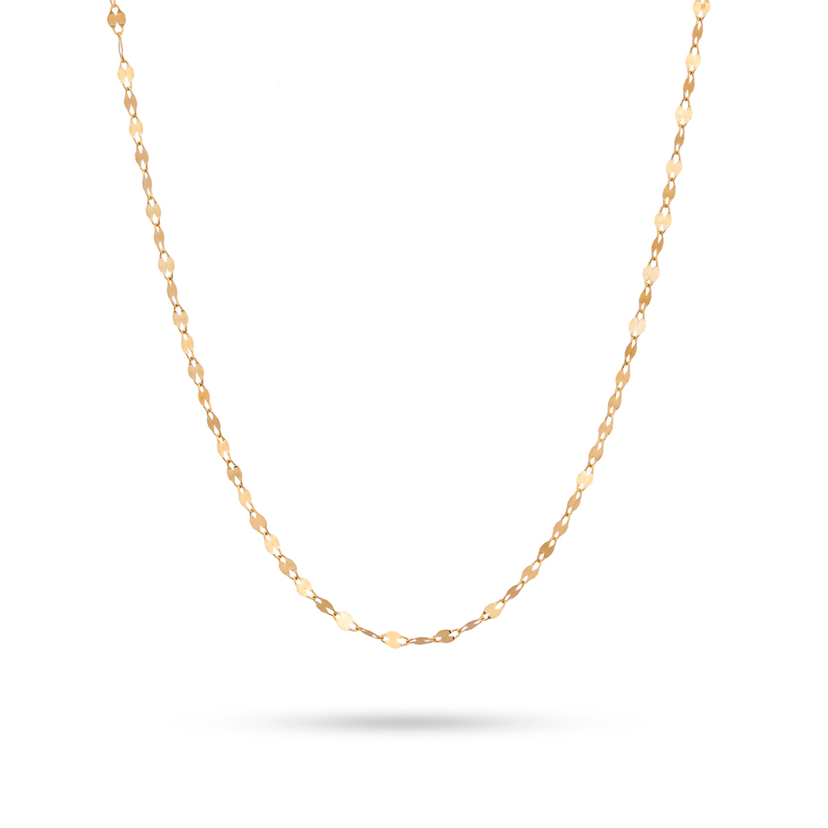 گردنبند پولکی ظریف کد NMR523