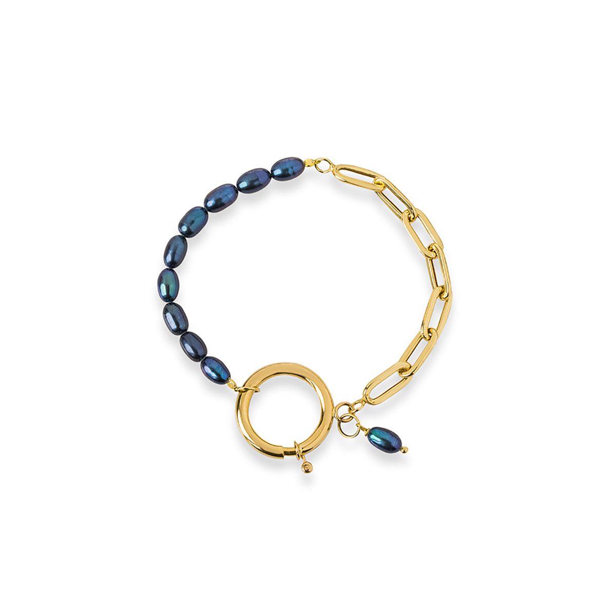 دستبند زنجير طلا  کد BT103