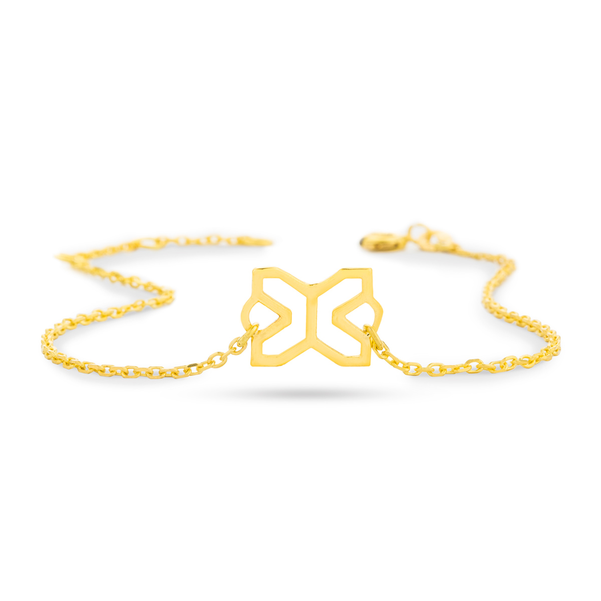 دستبند زنجير طلا  کد BMH035