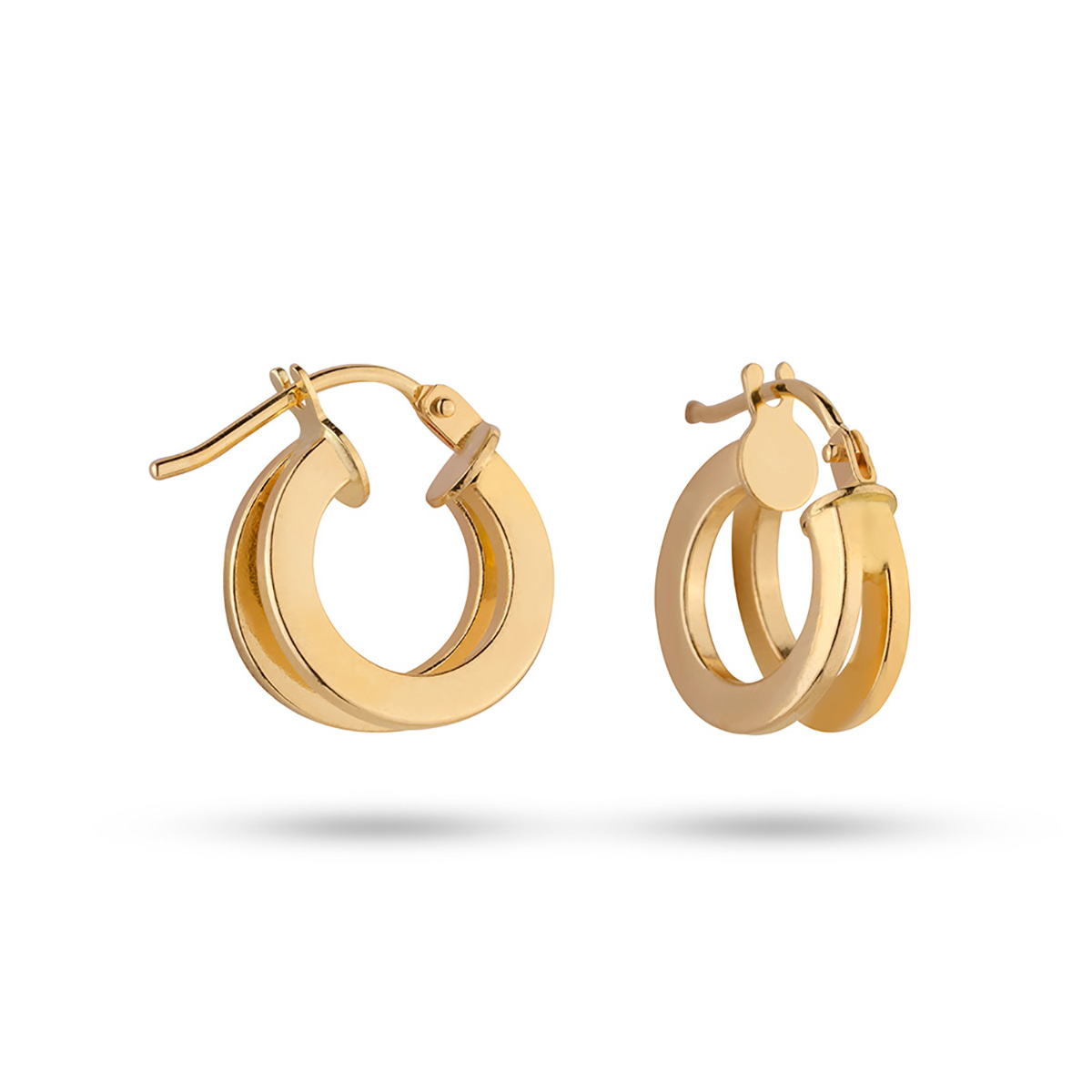 گوشواره دو حلقه کد EMR169