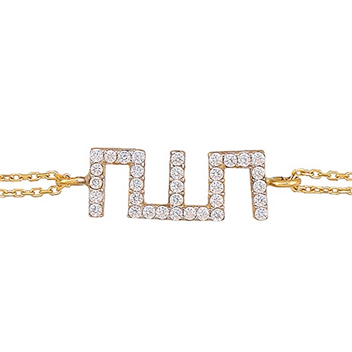 دستبند زنجير طلا  کد RSB-686