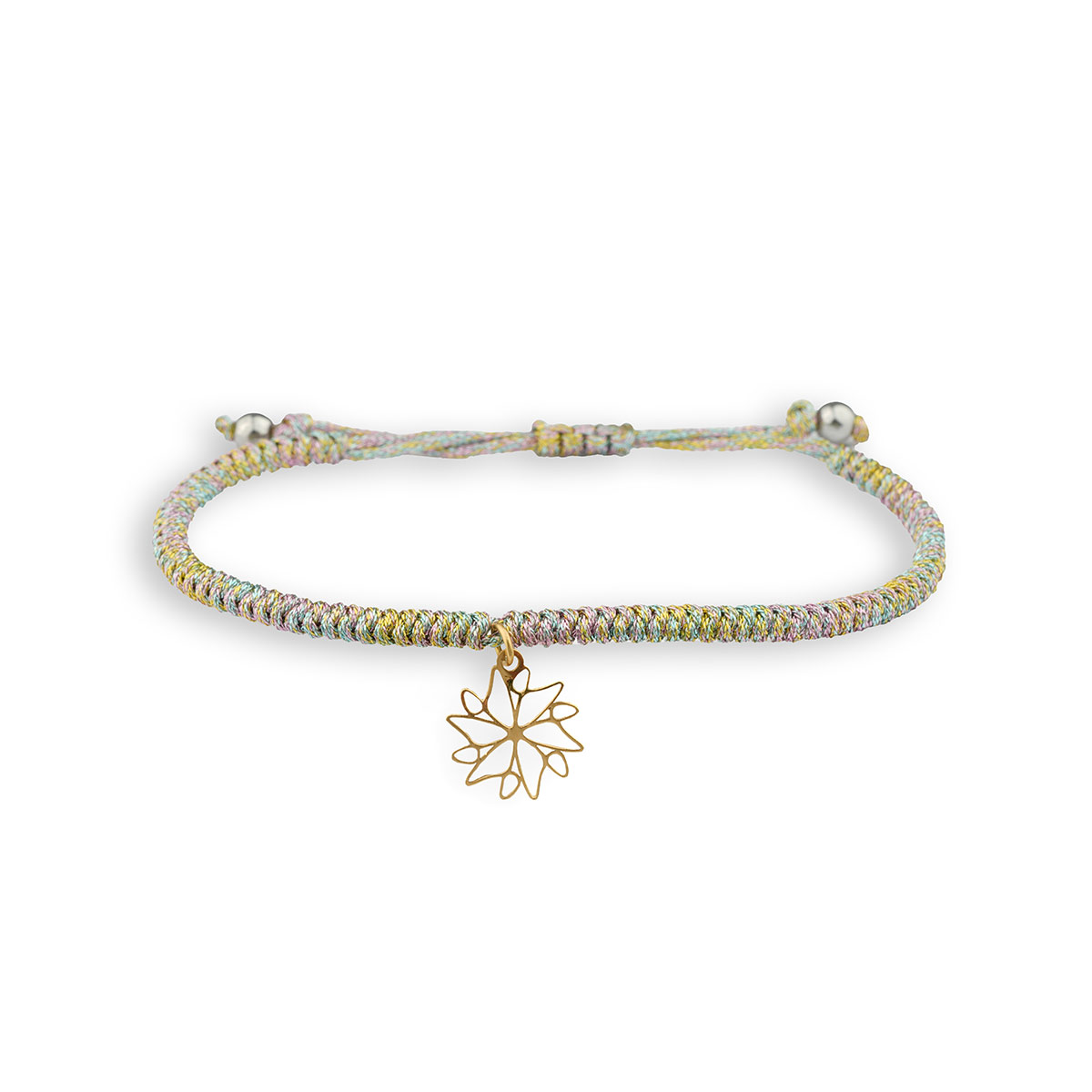 دستبند سنگی گل لیزری کد LMB117