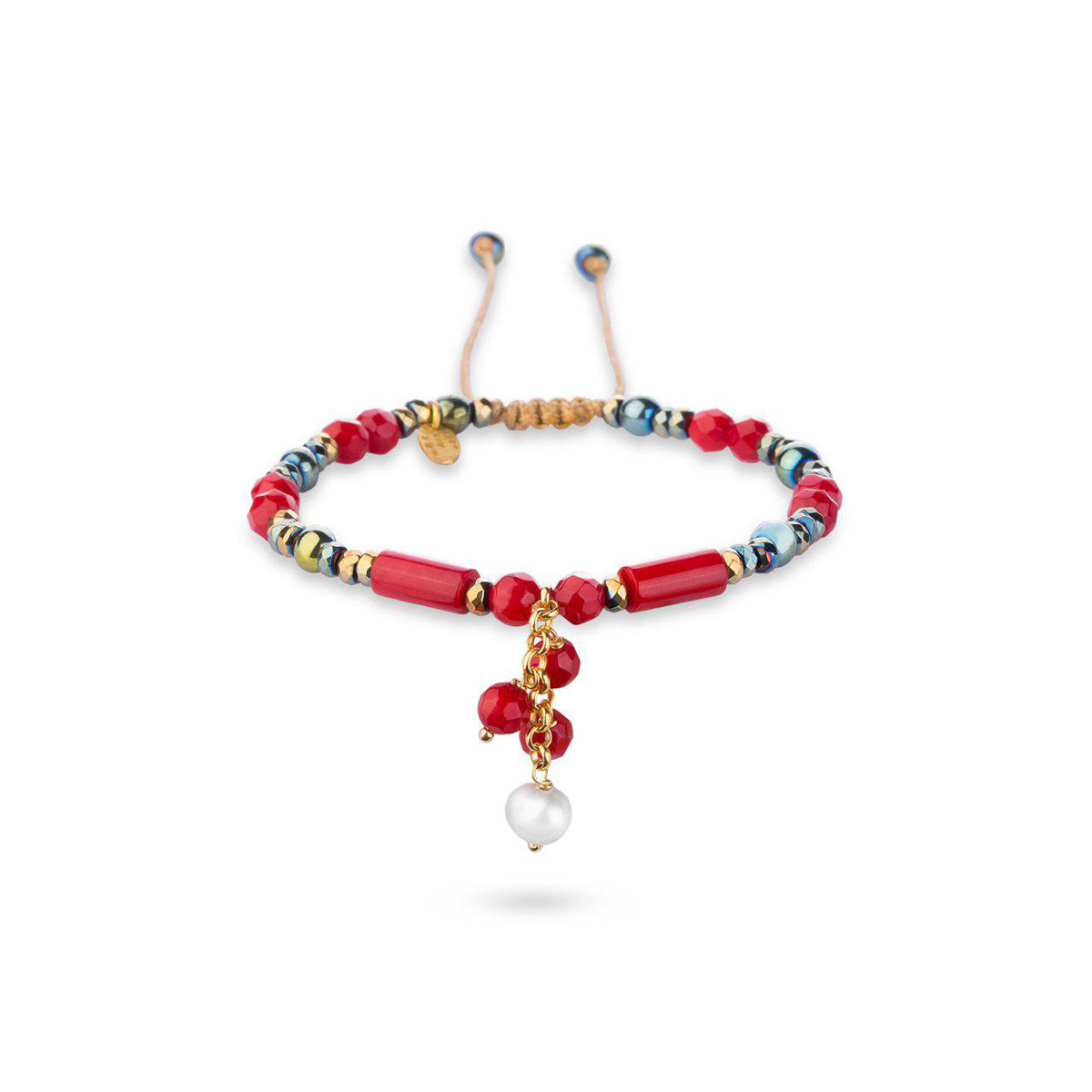 دستبند سنگی  کد BSH125