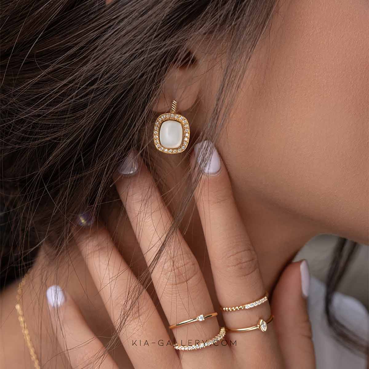 گوشواره  کد EM354