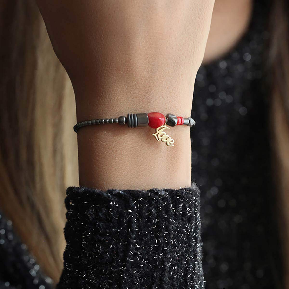 دستبند سنگی  کد BSH129