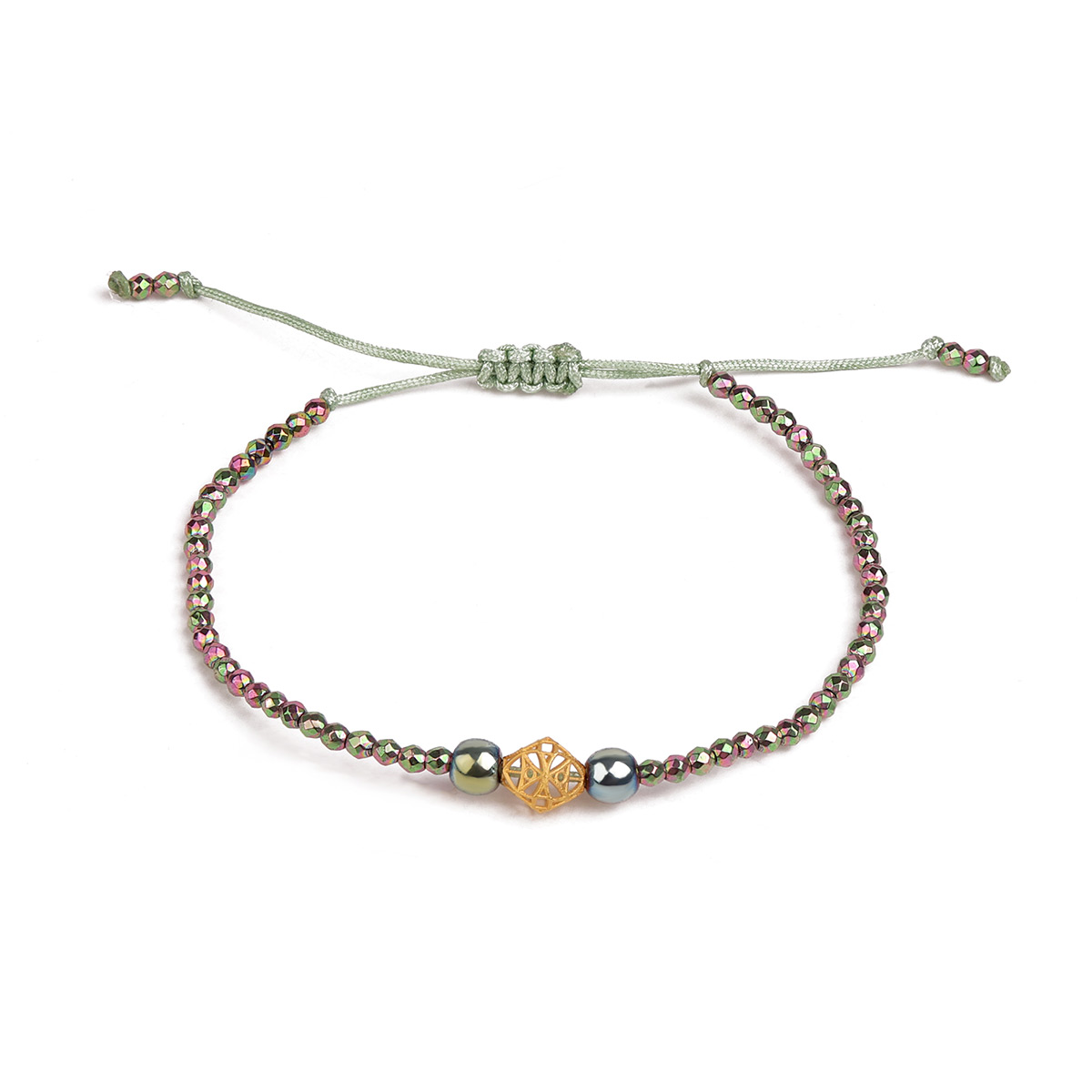 دستبند سنگی  کد BSH390