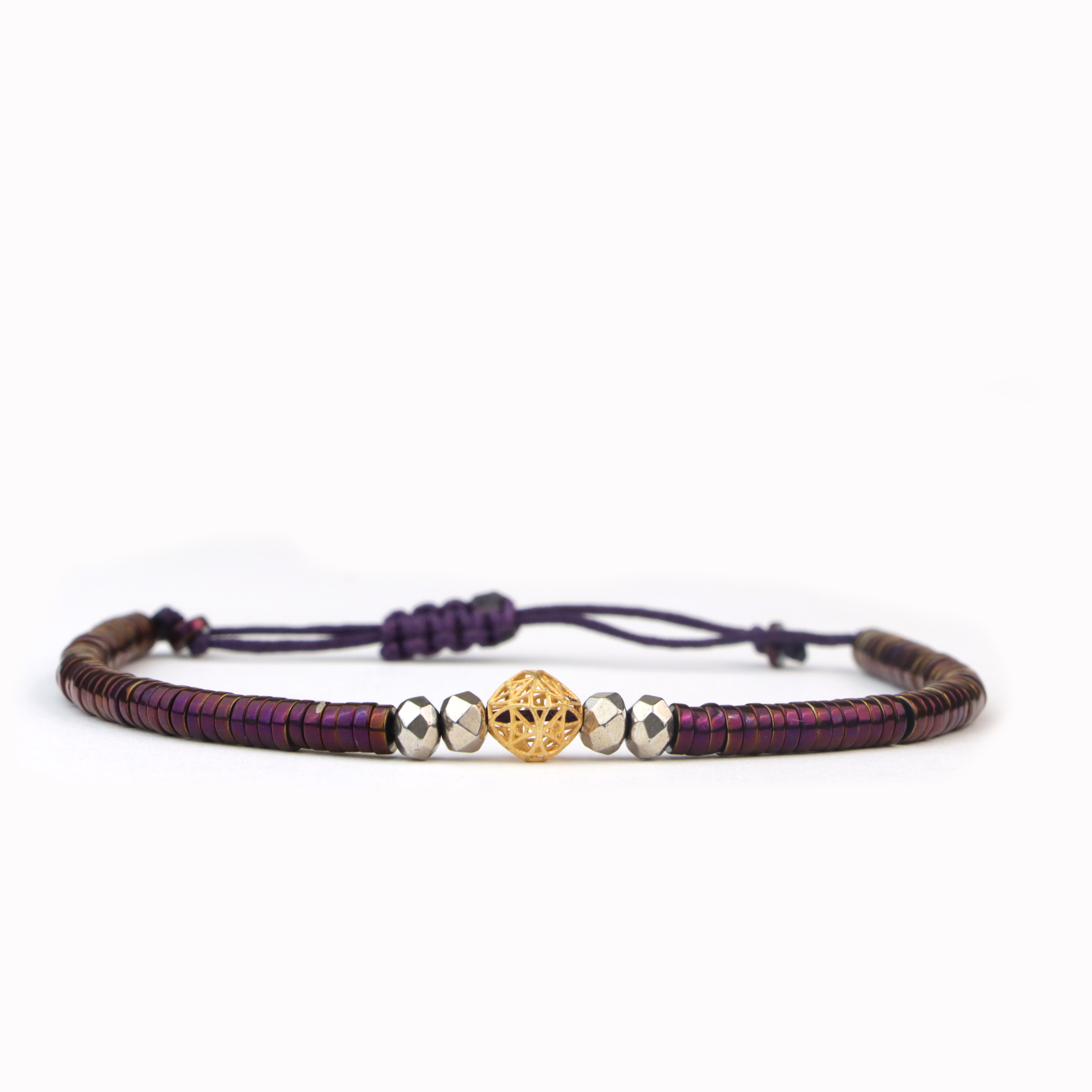 دستبند سنگی  کد TSB133