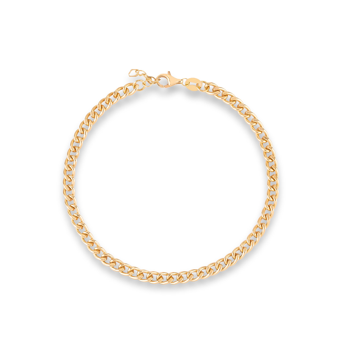 دستبند زنجير طلا  کد BMOH141