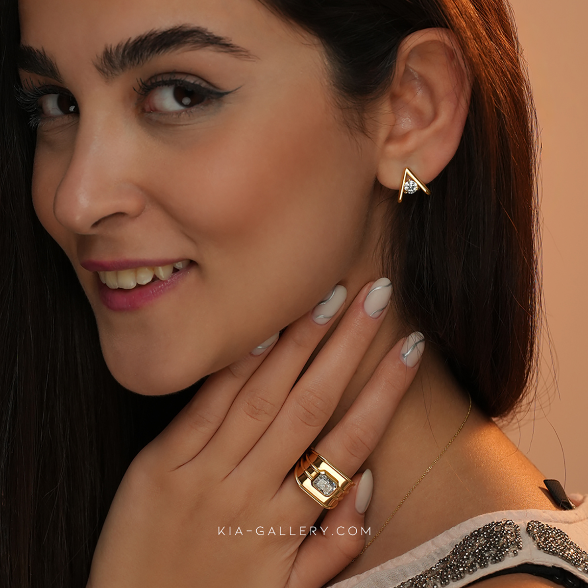 گوشواره  کد EM378