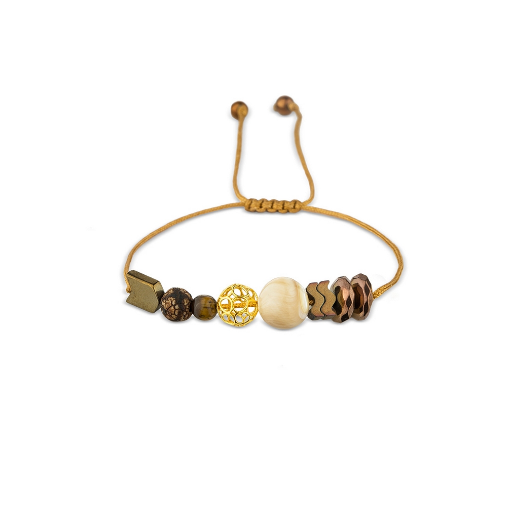 دستبند سنگی  کد BSH077