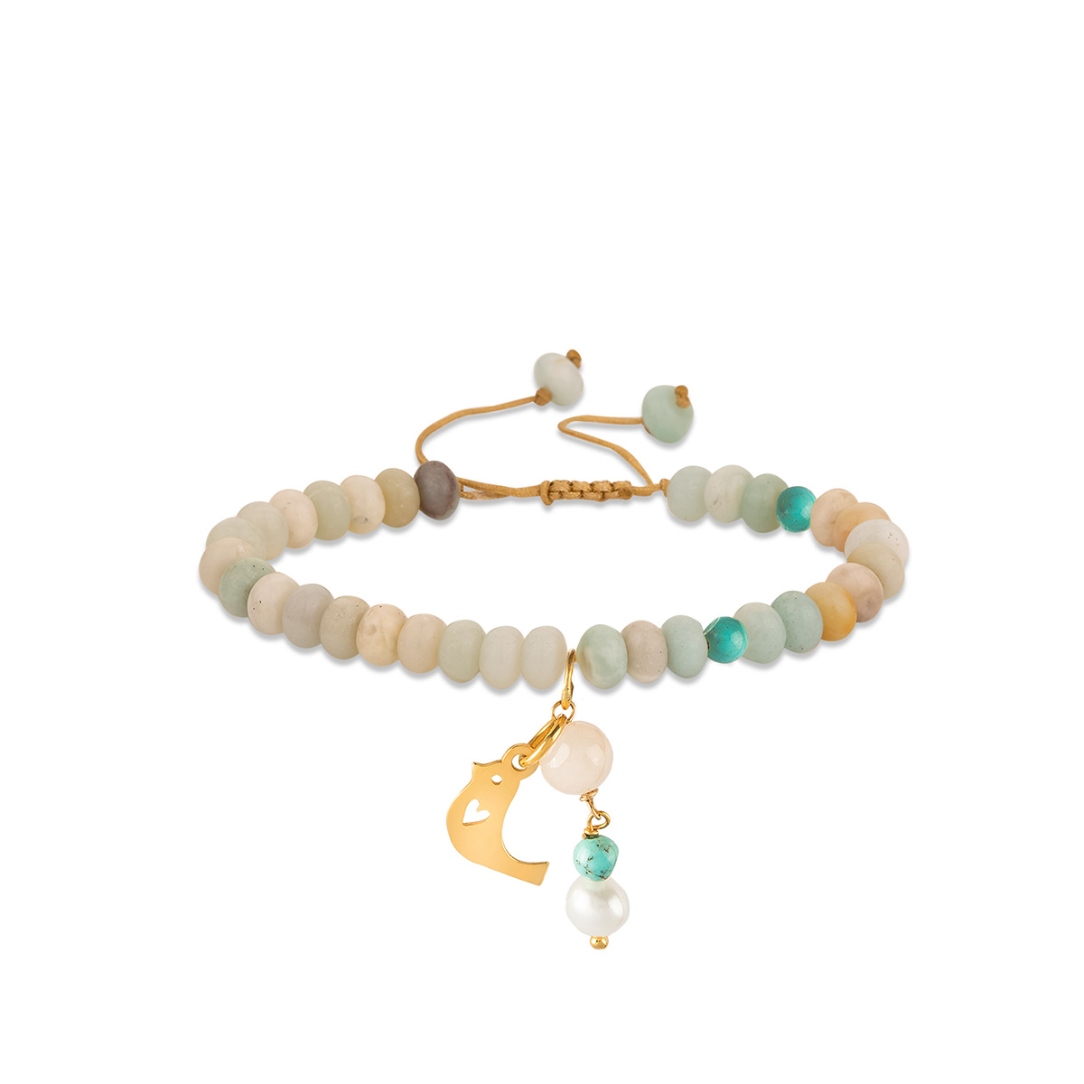 دستبند سنگی  کد BSH064