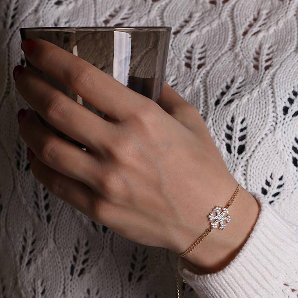 دستبند زنجير طلا  کد BM118