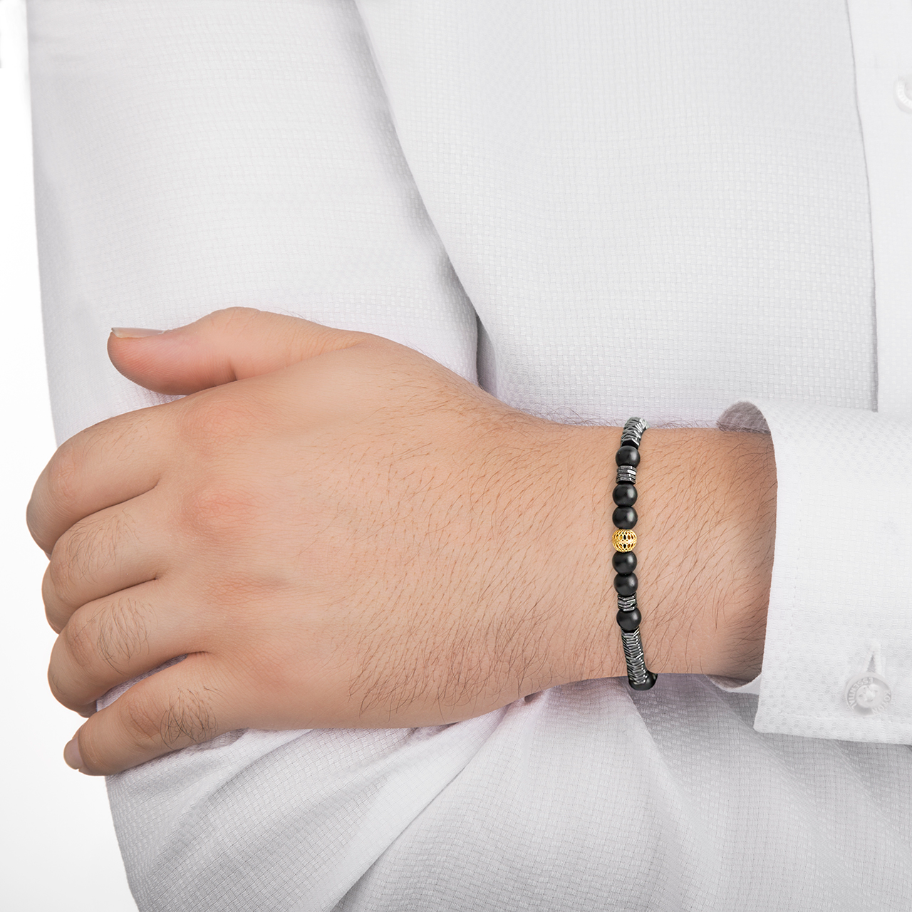 دستبند سنگی  کد BSH124