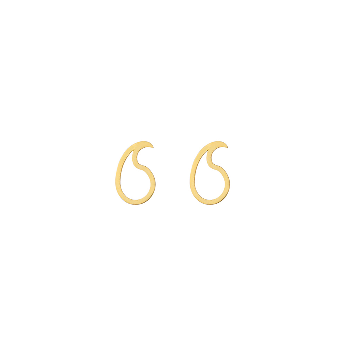 گوشواره بته جقه لیزری کد LME126