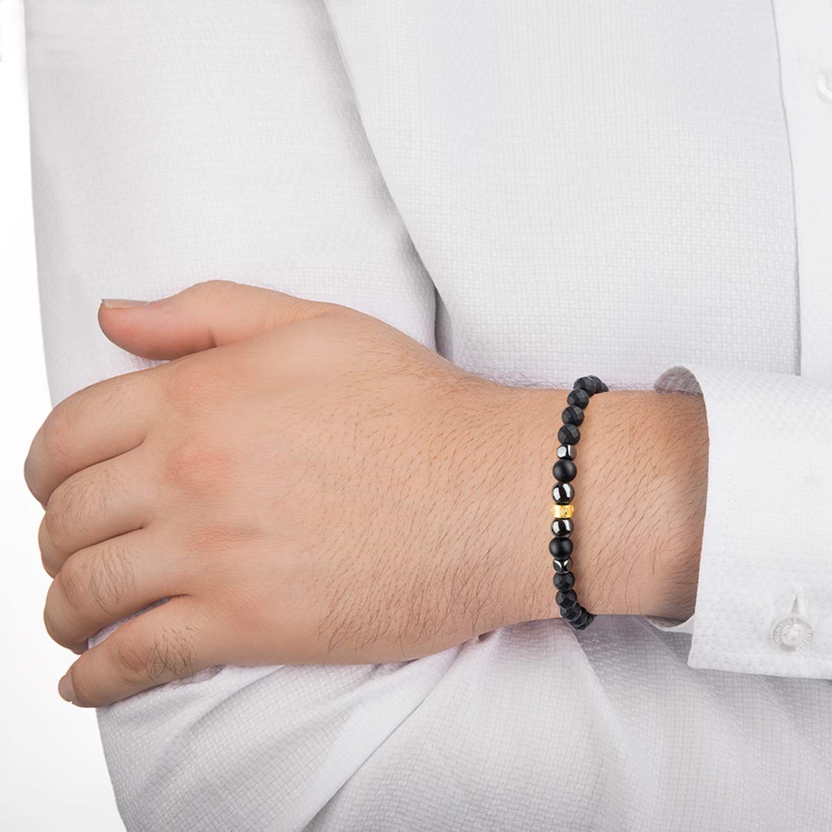 دستبند سنگی  کد BSH184