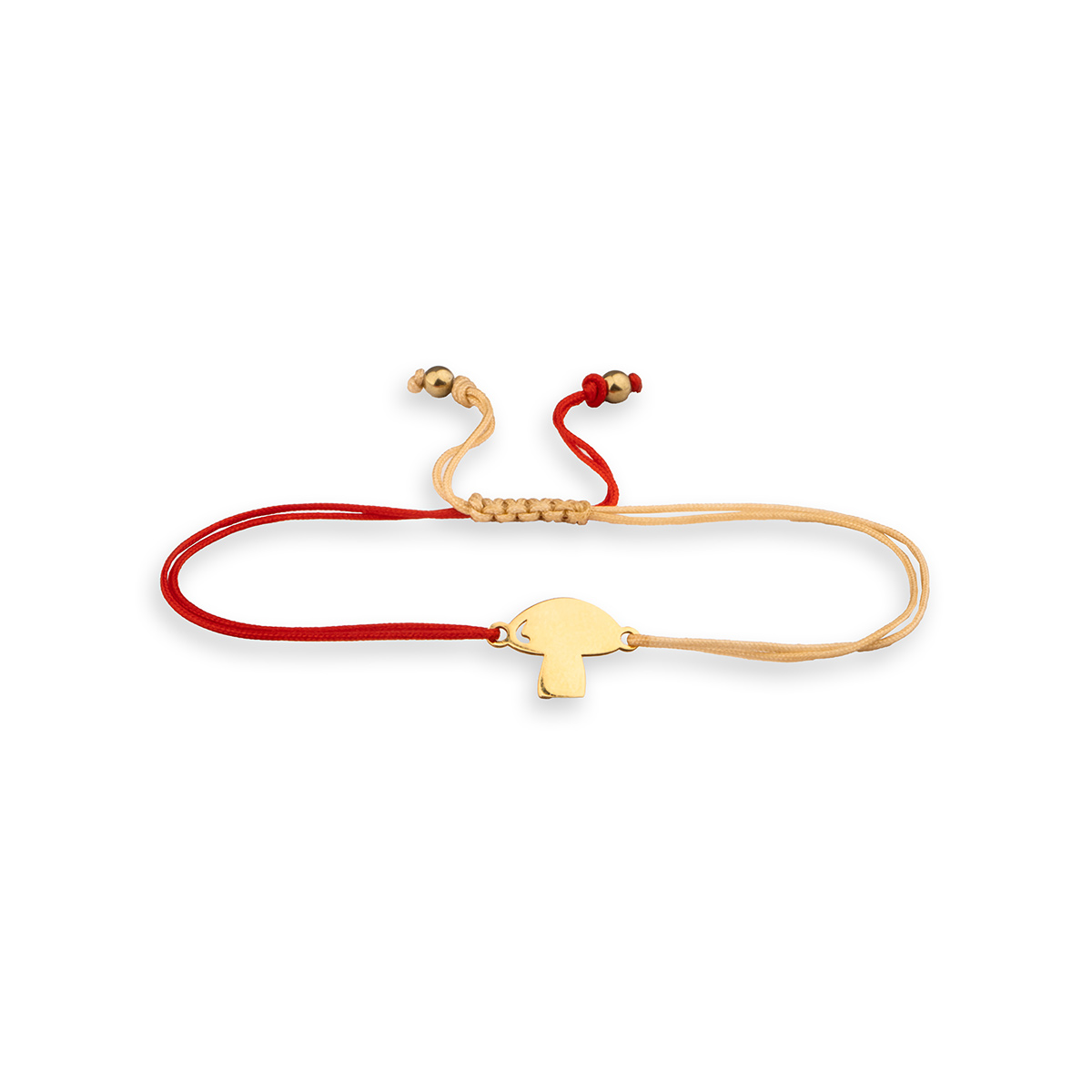 دستبند نخی قارچ لیزری کد LMB053