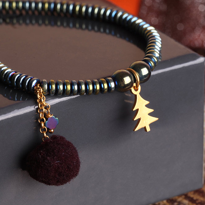 دستبند سنگی  کد BSH038