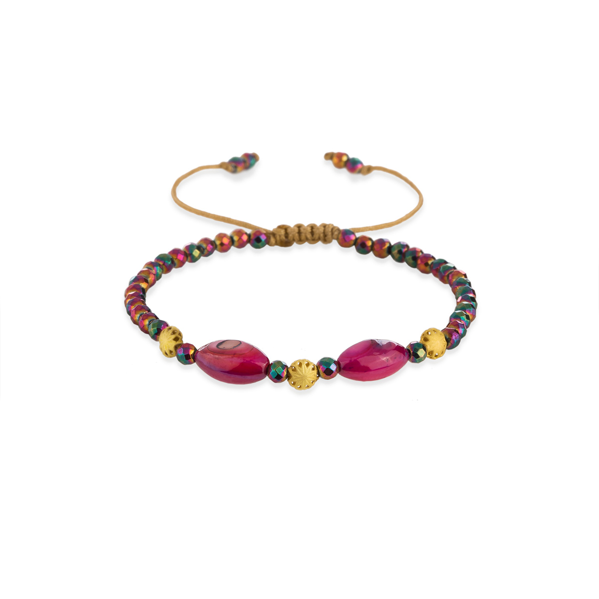 دستبند سنگی  کد BSH165