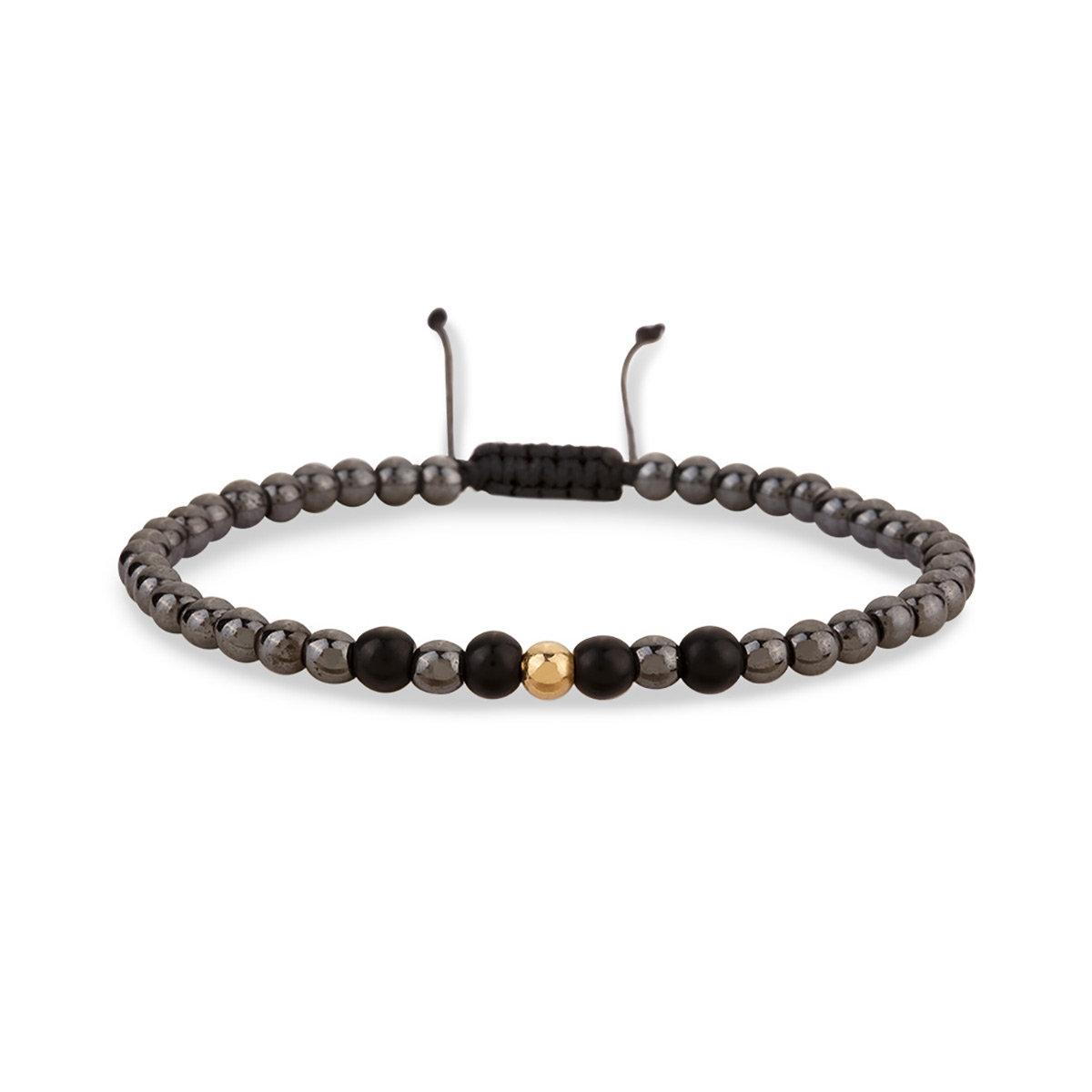 دستبند سنگی چهار گوی کد BSH428